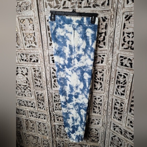 True Craft Blue Tie Dye Joggers with Pockets Womens Size Large - Picture 4 of 9